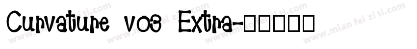 Curvature v03 Extra字体转换